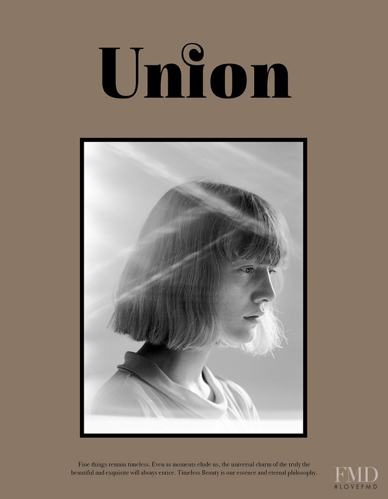 Lou Schoof featured on the Union cover from April 2016