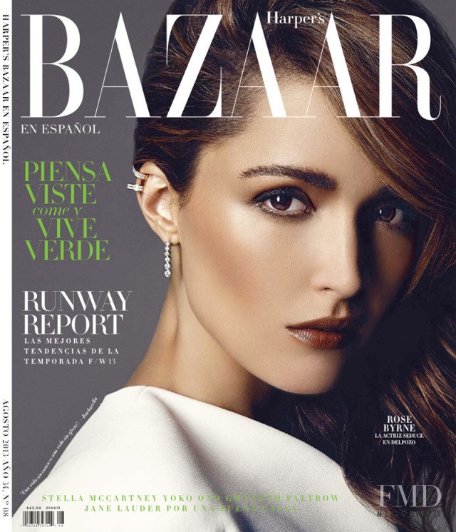  featured on the Harper\'s Bazaar Latin America cover from August 2013