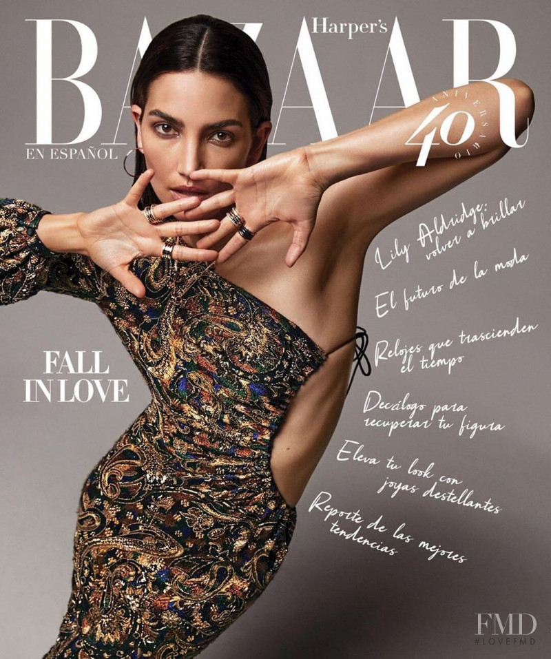 Lily Aldridge featured on the Harper\'s Bazaar Latin America cover from July 2020