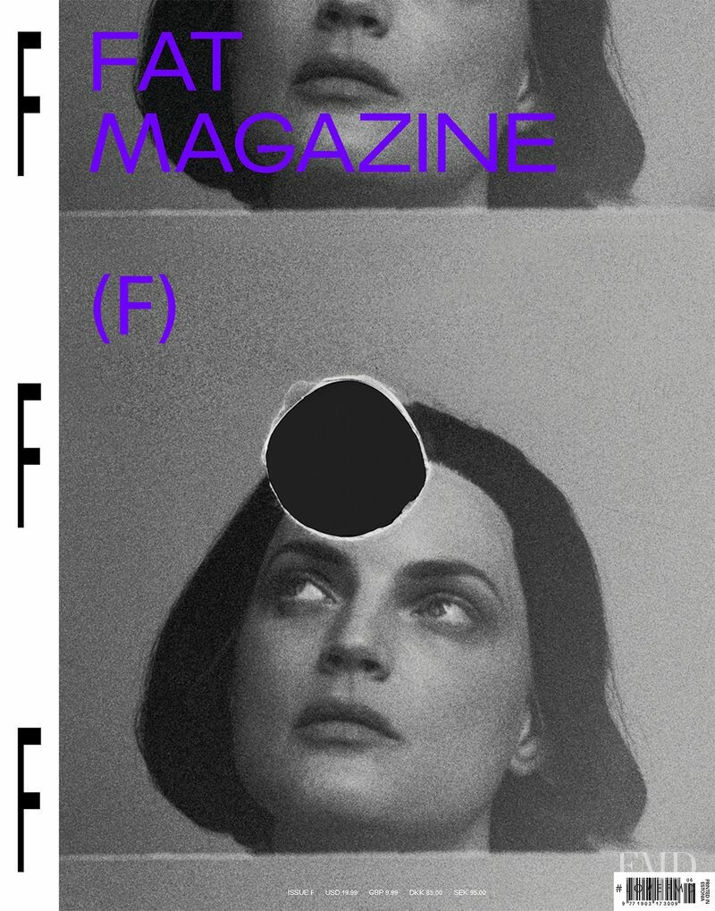 Guinevere van Seenus featured on the FAT cover from September 2018