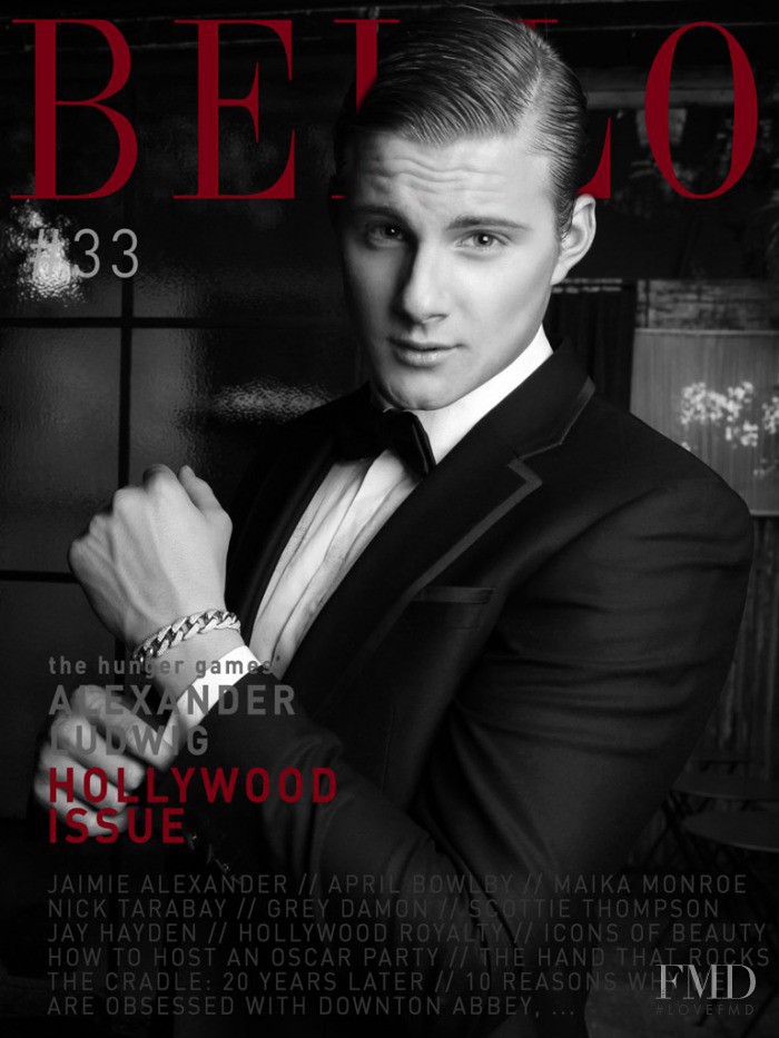 Alexander Ludwig featured on the Bello cover from February 2012