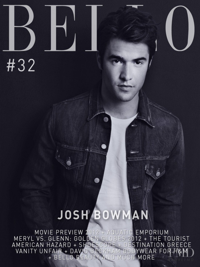 Josh Bowman featured on the Bello cover from January 2012