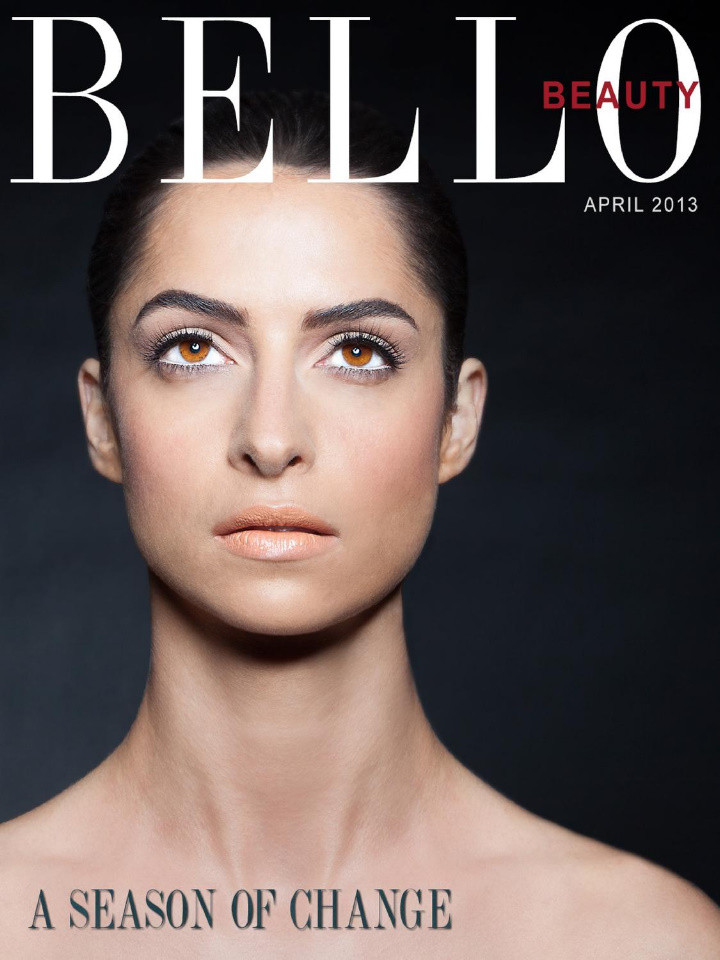 Carla Houston featured on the Bello cover from April 2013
