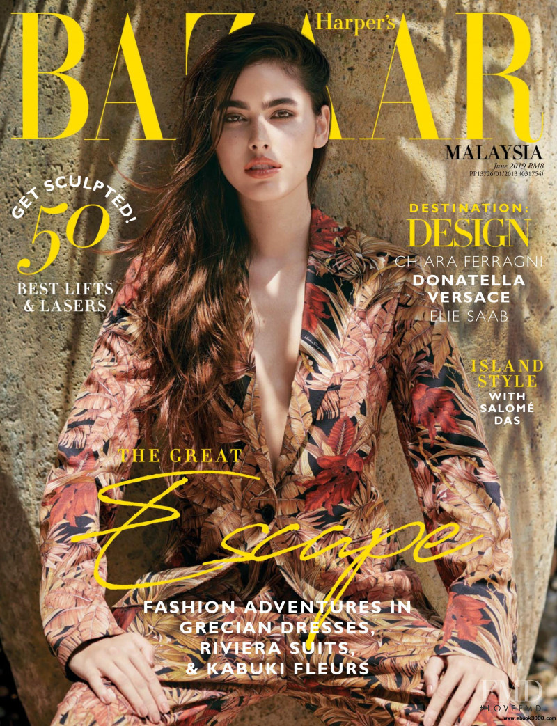  featured on the Harper\'s Bazaar Malaysia cover from June 2019