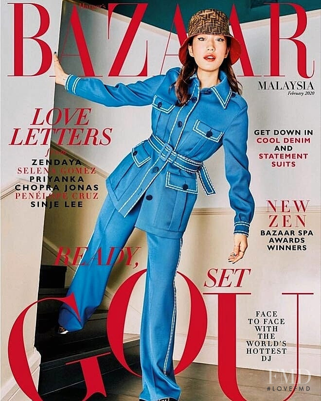  featured on the Harper\'s Bazaar Malaysia cover from February 2020