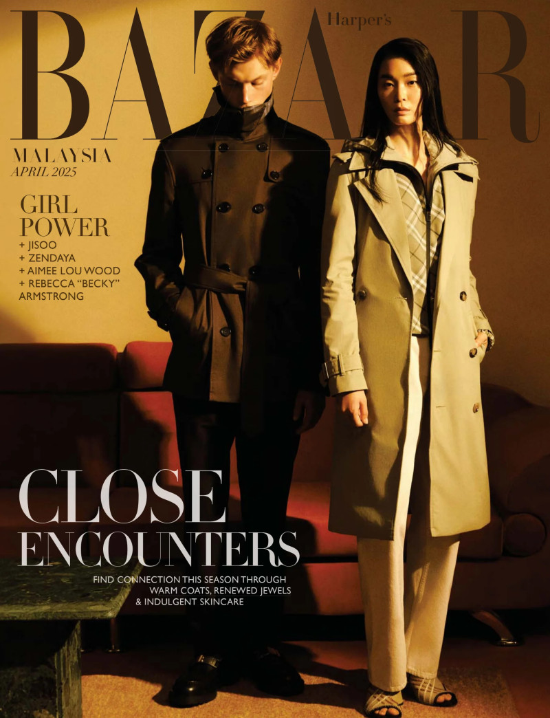  featured on the Harper\'s Bazaar Malaysia cover from April 2025