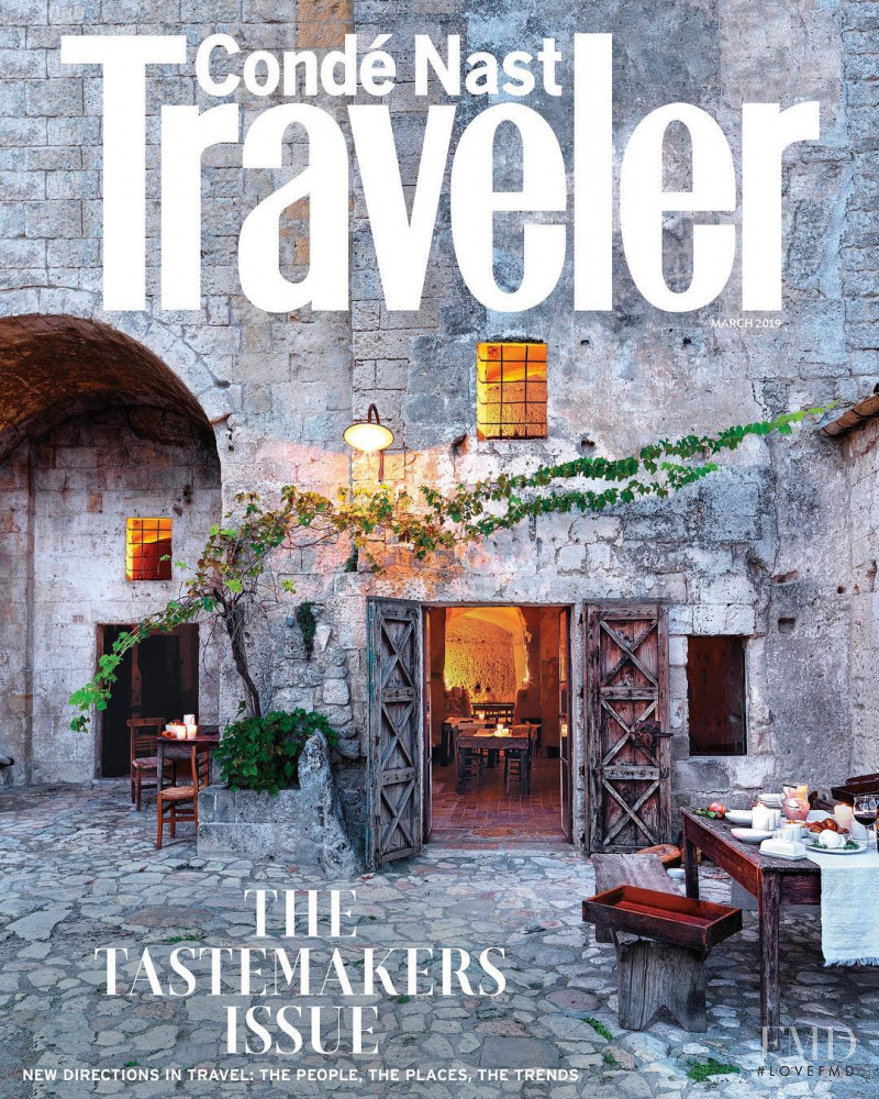  featured on the Condé Nast Traveler cover from March 2019