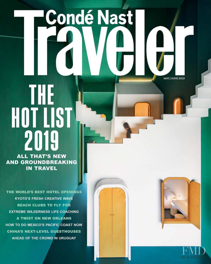  featured on the Condé Nast Traveler cover from May 2019