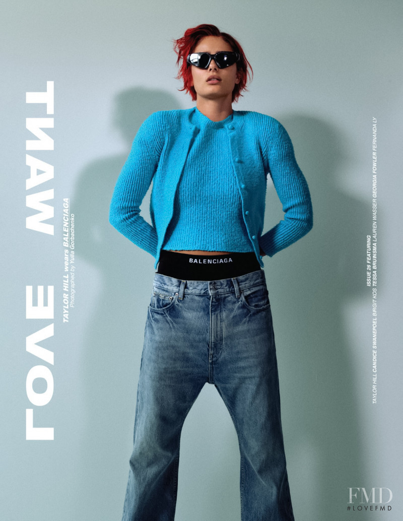 Taylor Hill featured on the Love Want cover from November 2022