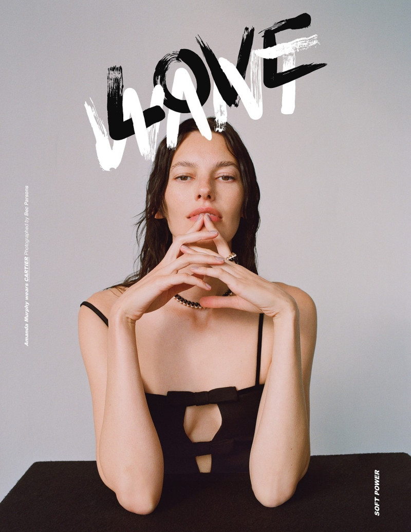Amanda Murphy featured on the Love Want cover from December 2023
