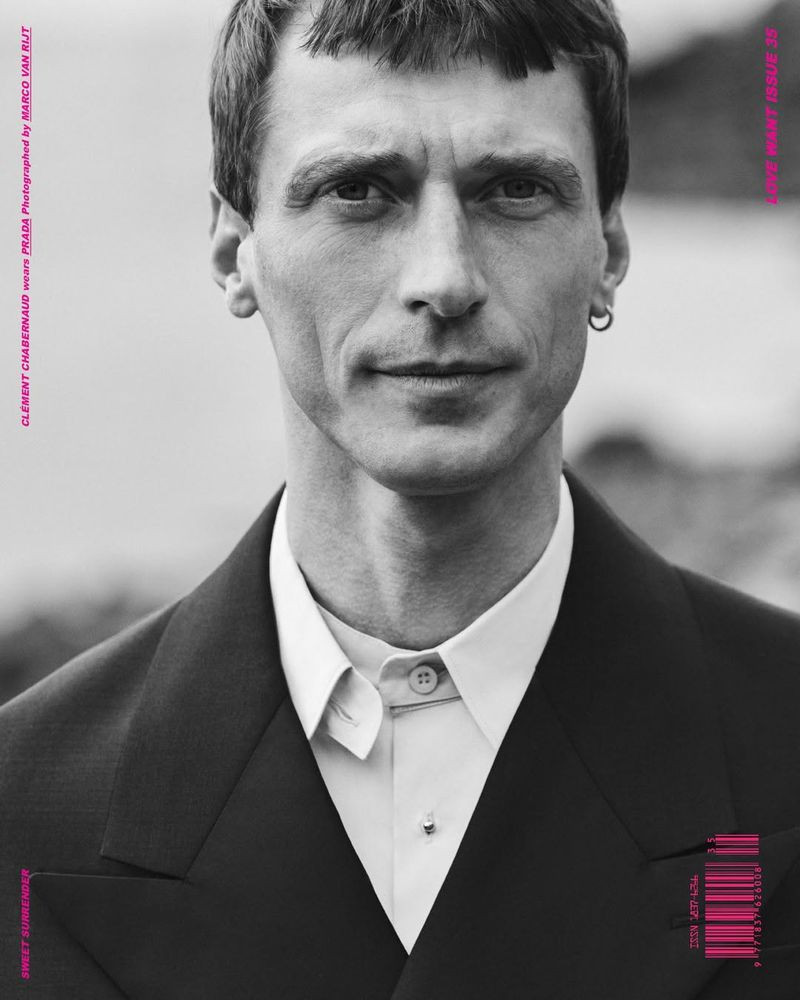 Clement Chabernaud featured on the Love Want cover from December 2024