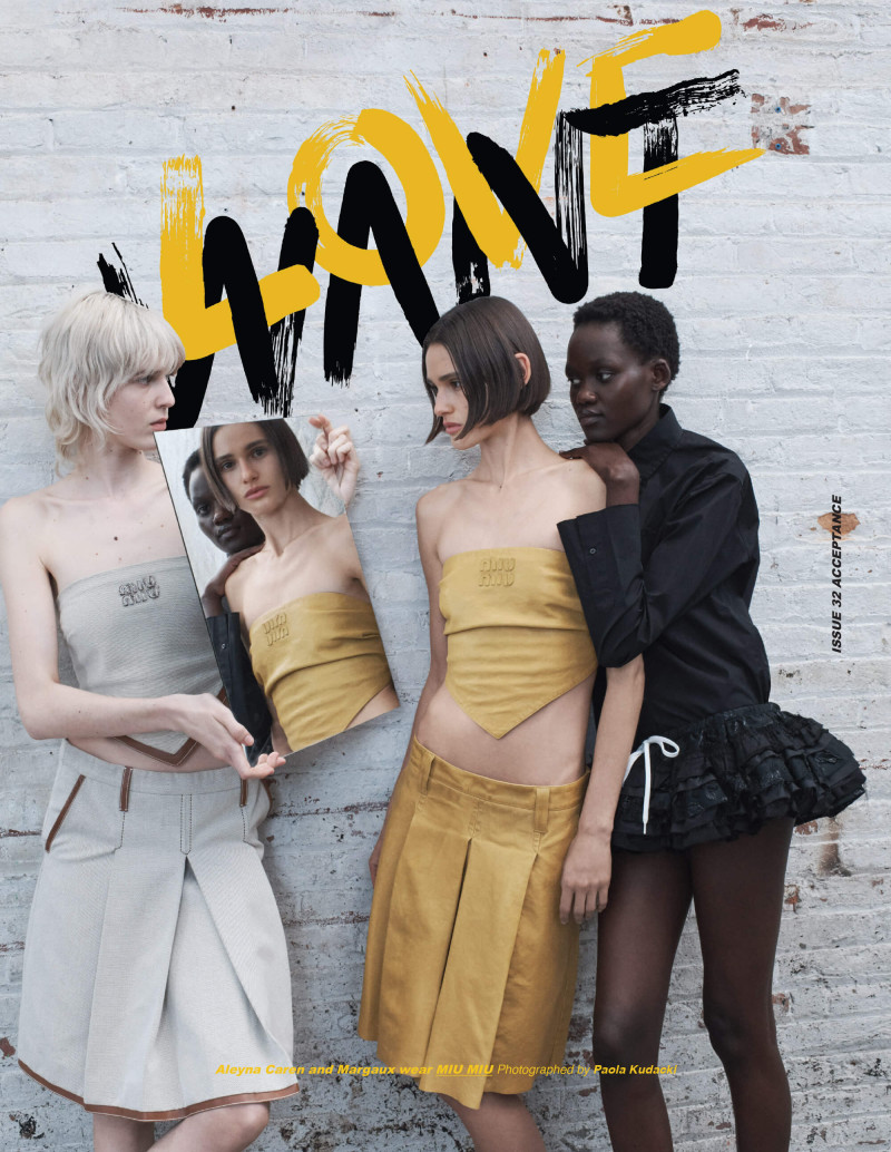 Aleyna Caren featured on the Love Want cover from March 2024