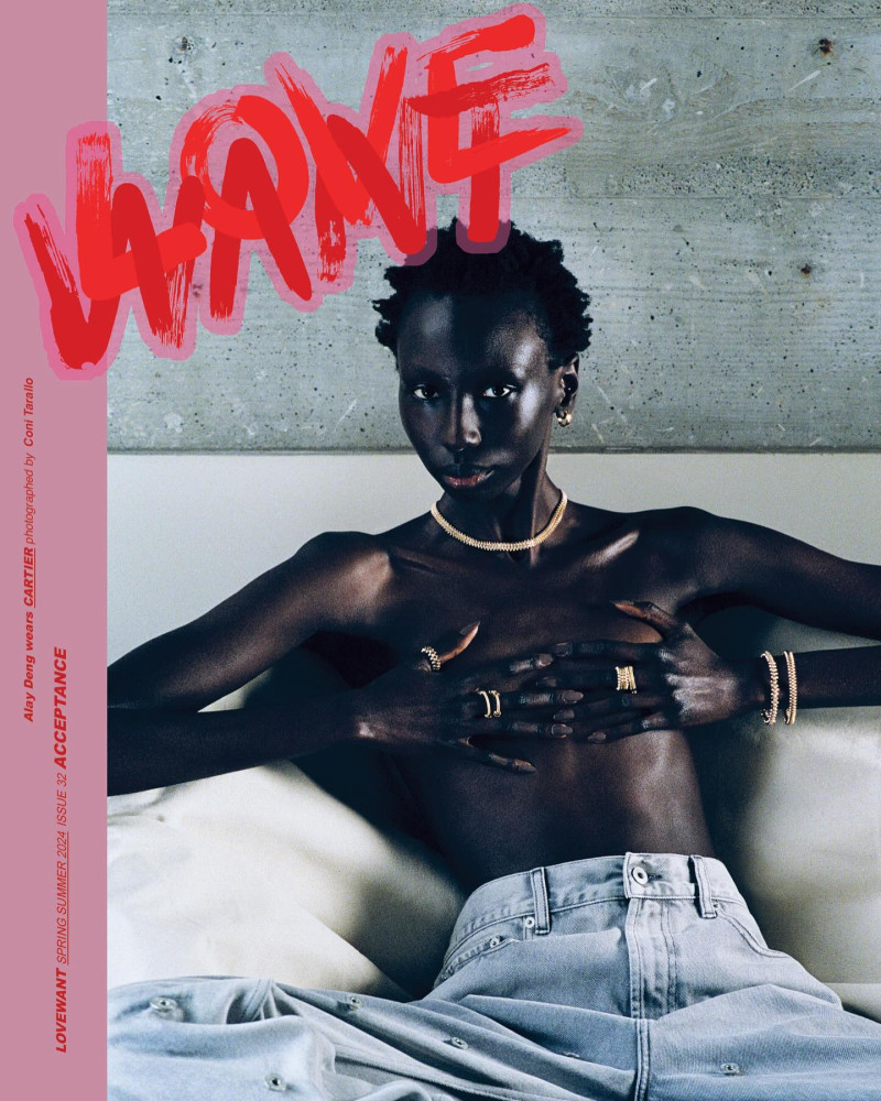 Alay Deng featured on the Love Want cover from March 2024