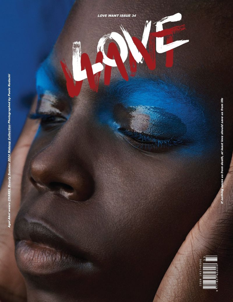 Agel Akol featured on the Love Want cover from September 2024