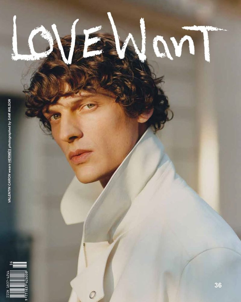 Valentin Caron featured on the Love Want cover from April 2025