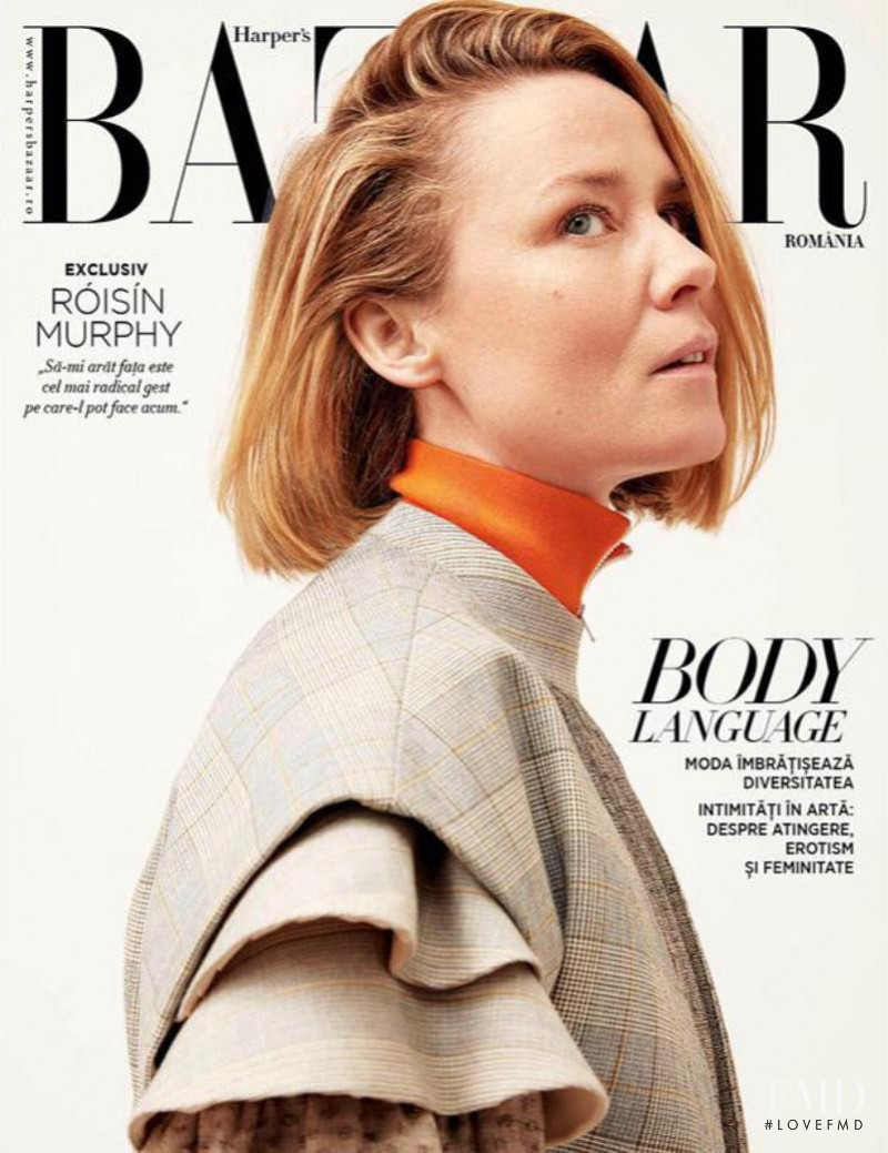  featured on the Harper\'s Bazaar Romania cover from April 2019
