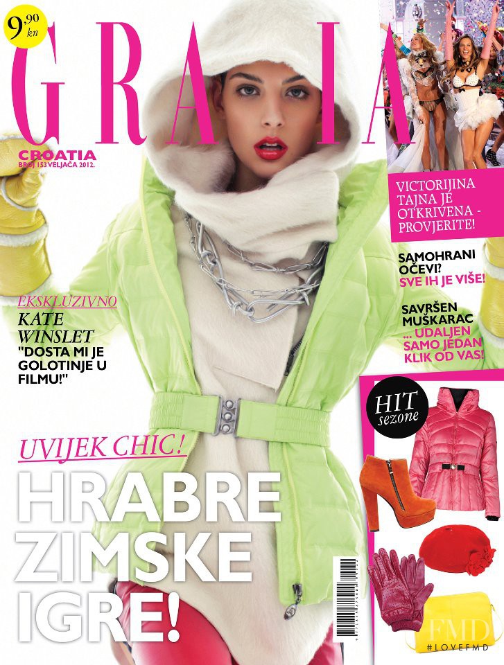  featured on the Grazia Croatia cover from February 2012