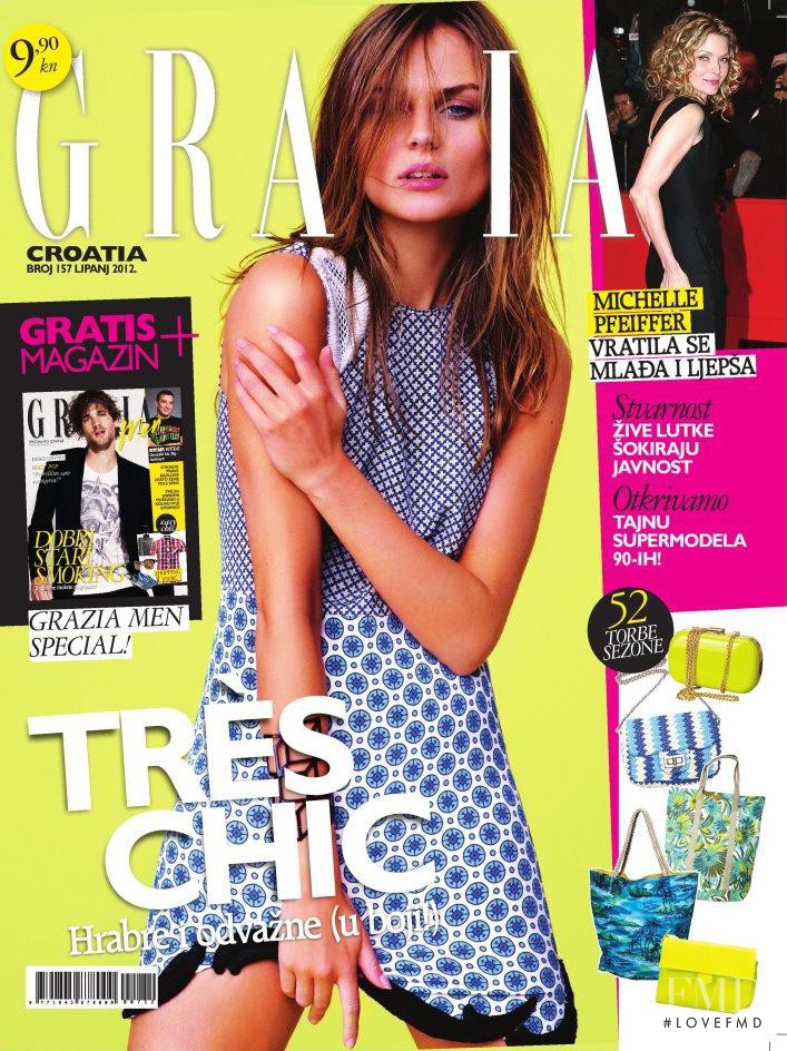  featured on the Grazia Croatia cover from June 2012