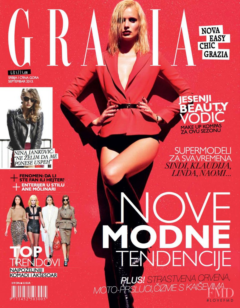 Cover of Grazia Serbia , September 2013 (ID:23188)| Magazines | The FMD