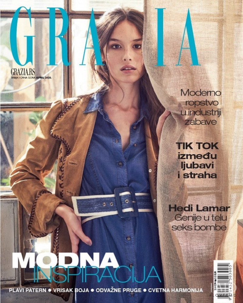  featured on the Grazia Serbia cover from April 2020