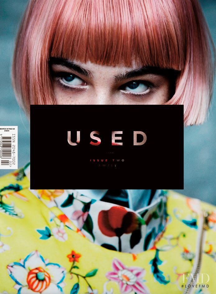 Jade McSorley featured on the Used cover from December 2011