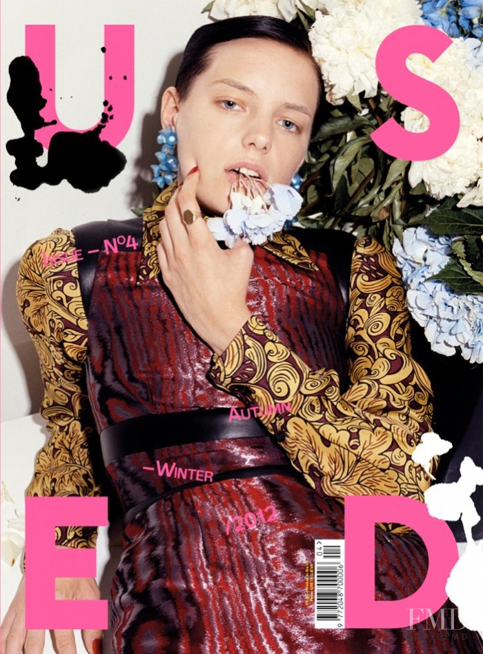 Erika Linder featured on the Used cover from September 2012