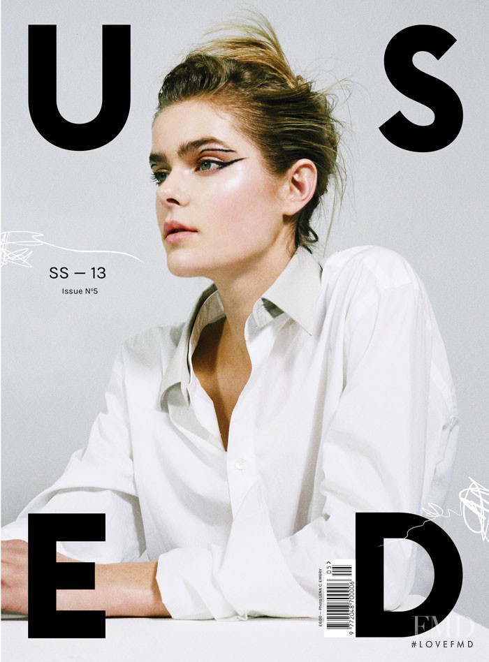 Jess Gold featured on the Used cover from March 2013