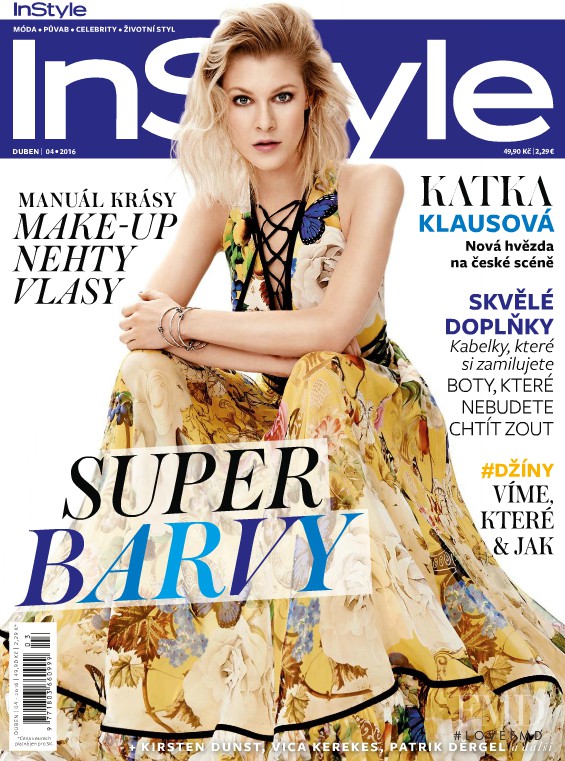  featured on the InStyle Czech cover from April 2016