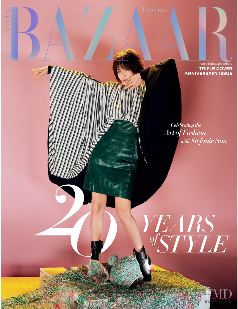  featured on the Harper\'s Bazaar Singapore cover from November 2021