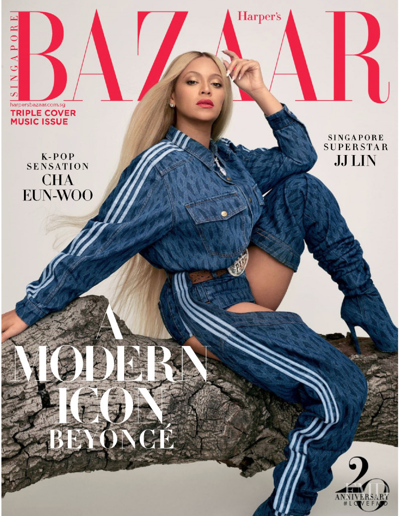  featured on the Harper\'s Bazaar Singapore cover from October 2021
