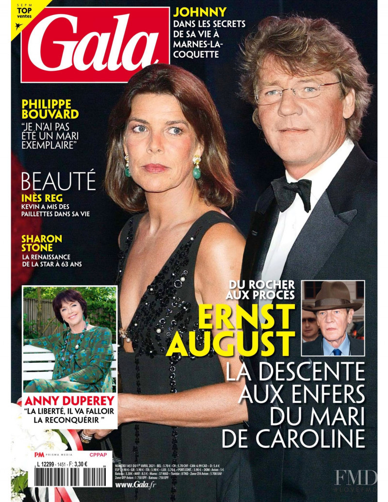  featured on the Gala France cover from April 2021