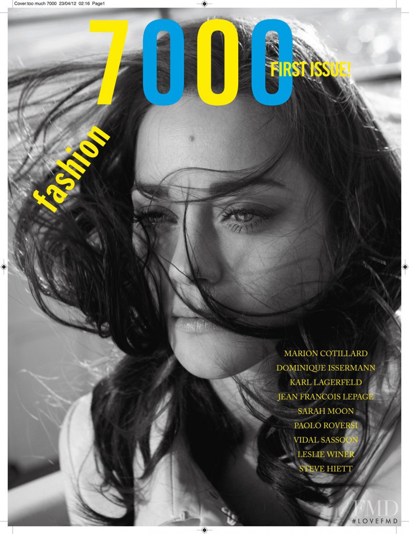 Marion Cotillard featured on the 7000 cover from May 2012