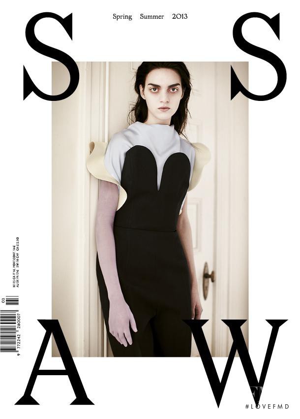 Magda Laguinge featured on the SSAW cover from March 2013