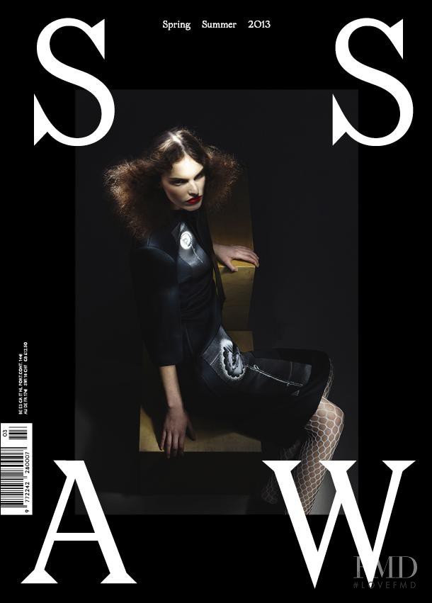 Lisa Verberght featured on the SSAW cover from March 2013