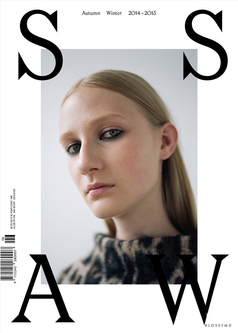 Charlotte Lindvig featured on the SSAW cover from September 2014