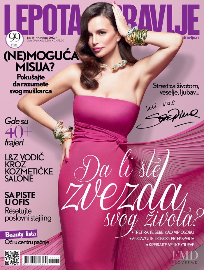  featured on the Lepota & Zdravlje Serbia cover from November 2012