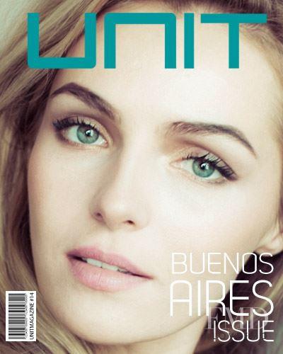 Valentina Zelyaeva featured on the Unit cover from September 2011