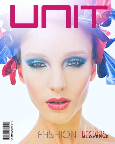 Isabel Hickmann featured on the Unit cover from August 2012