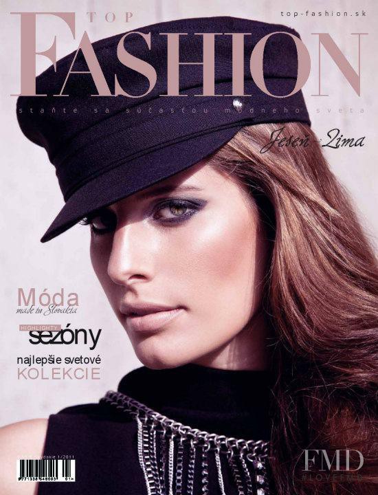 Barbora Franekova  featured on the Top Fashion cover from September 2011