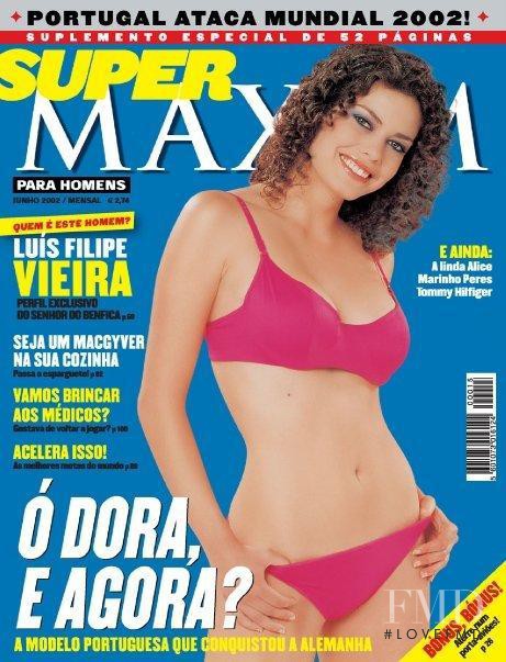 Dora Godinho featured on the Maxim Portugal cover from June 2002