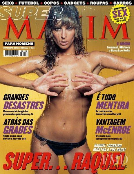 Raquel Loureiro featured on the Maxim Portugal cover from September 2002