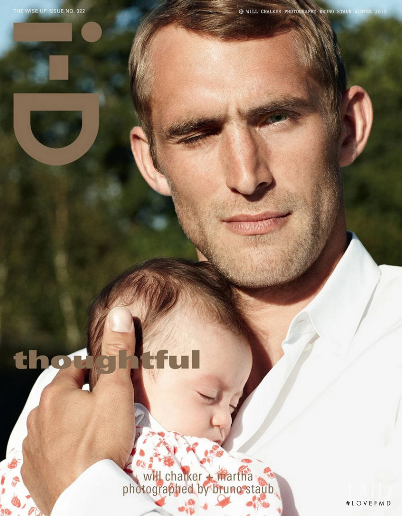 Will Chalker featured on the i-D cover from December 2012