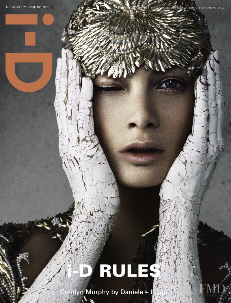 Carolyn Murphy featured on the i-D cover from March 2012