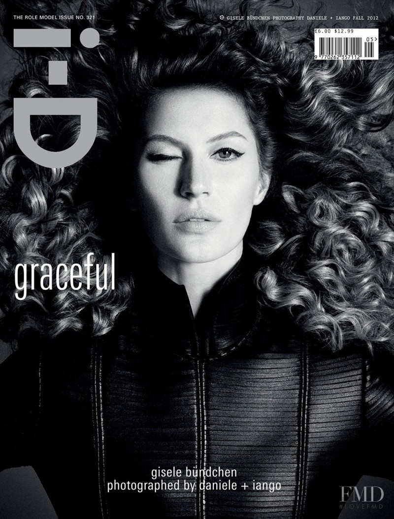 Gisele Bundchen featured on the i-D cover from September 2012