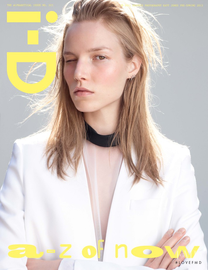 Suvi Koponen featured on the i-D cover from February 2013