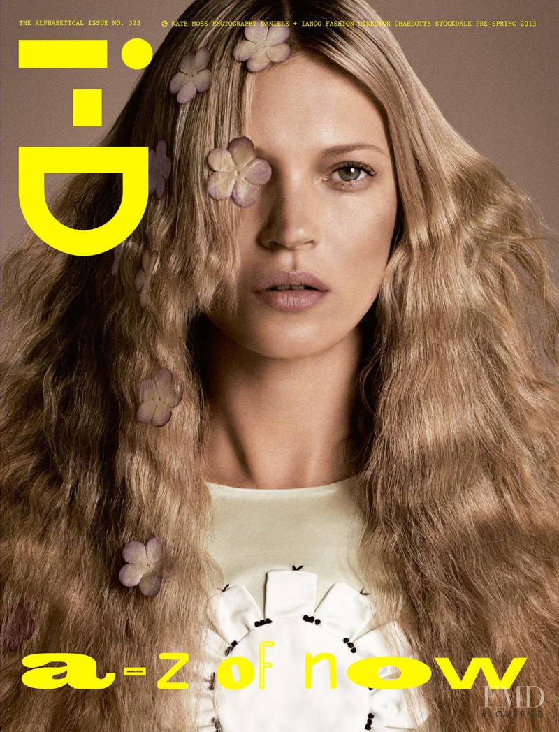 Kate Moss featured on the i-D cover from February 2013