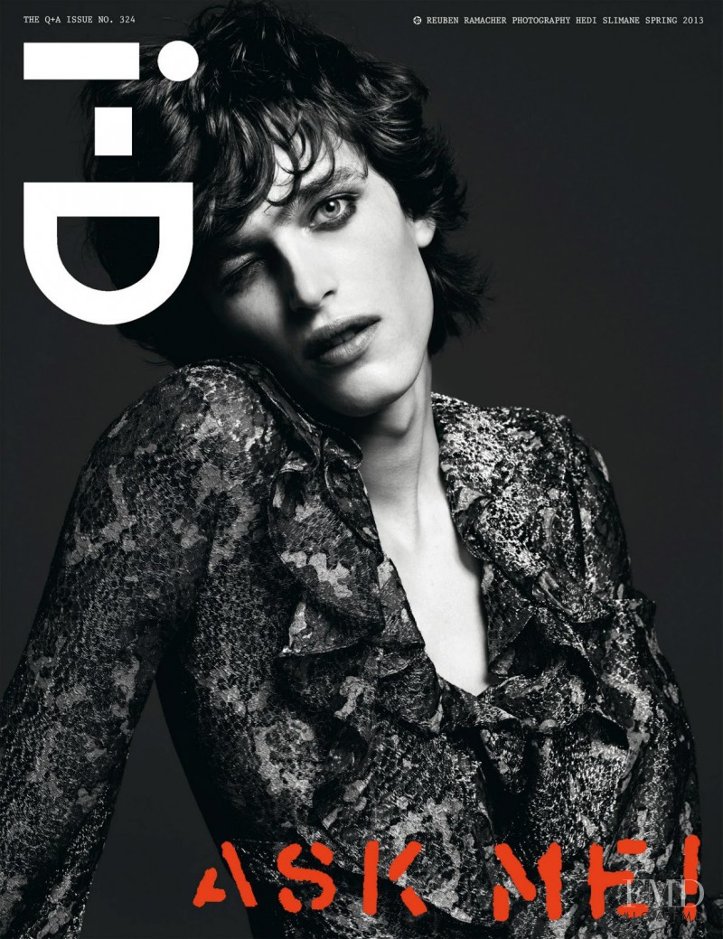  featured on the i-D cover from March 2013