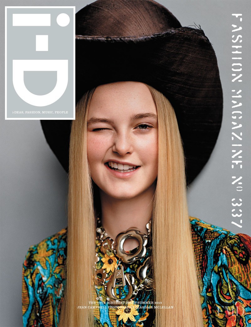Jean Campbell featured on the i-D cover from June 2015