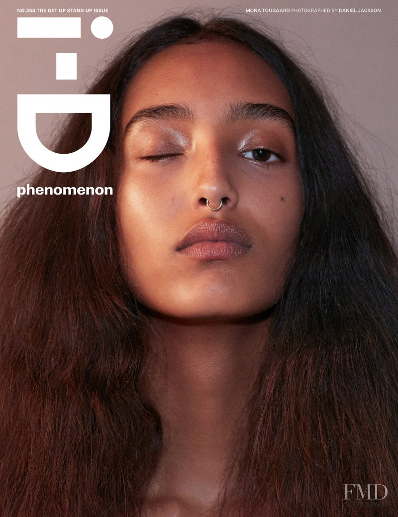 Mona Tougaard featured on the i-D cover from December 2019