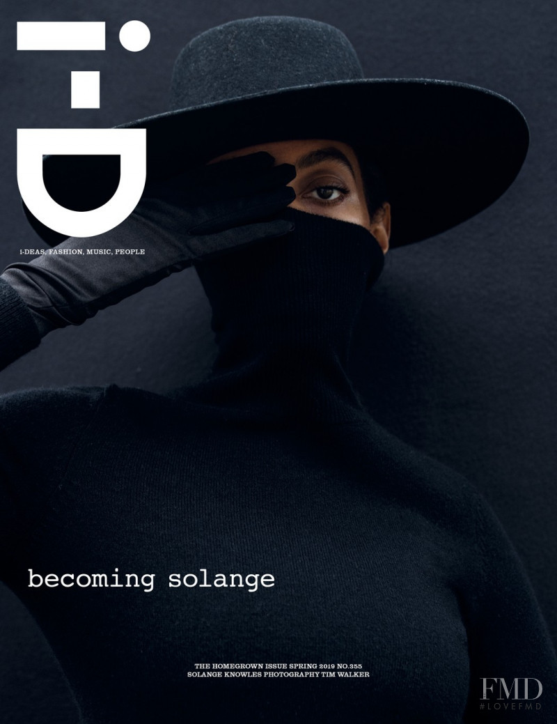 Solange Knowles featured on the i-D cover from February 2019